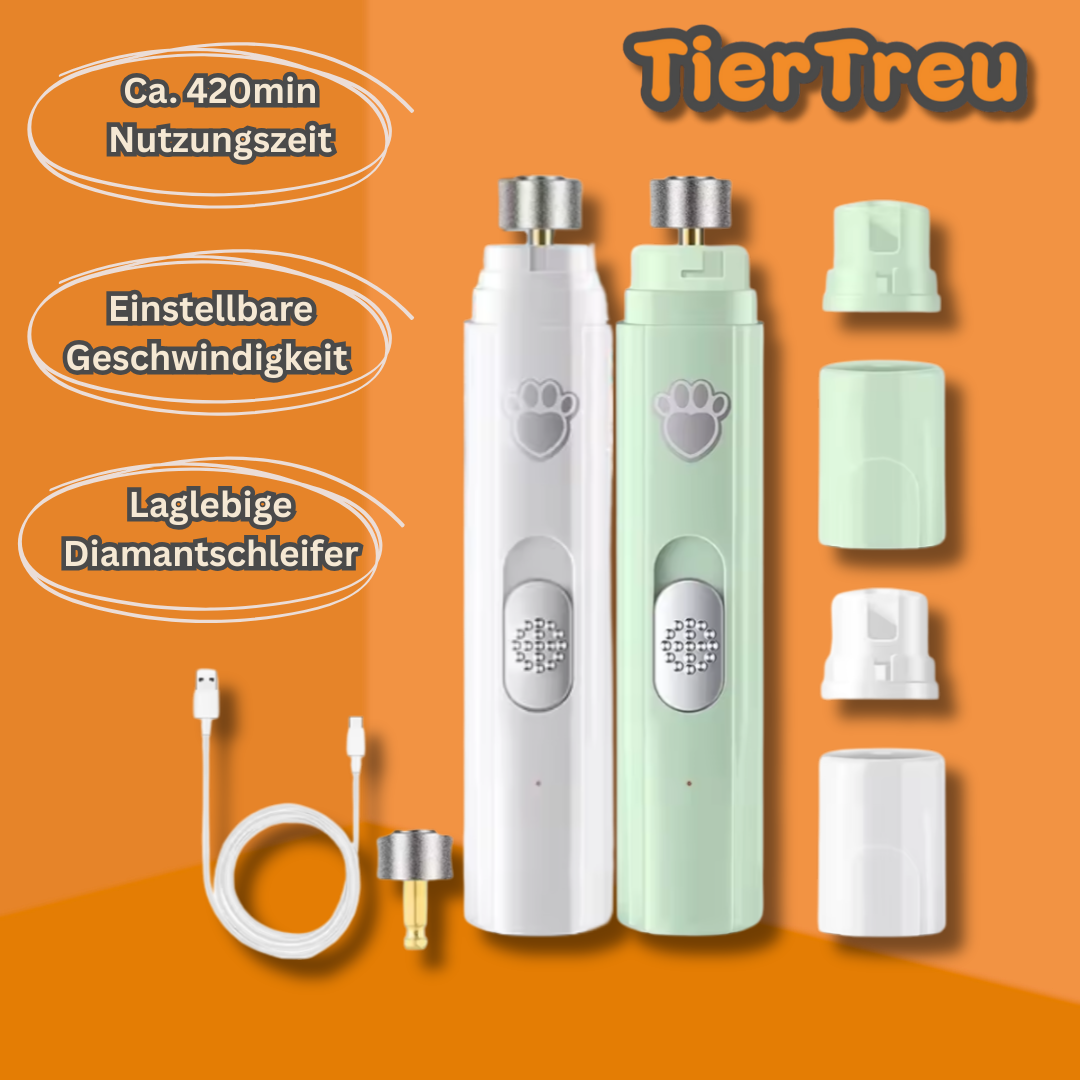 TierTreu - Elektrischer Krallenschleifer
