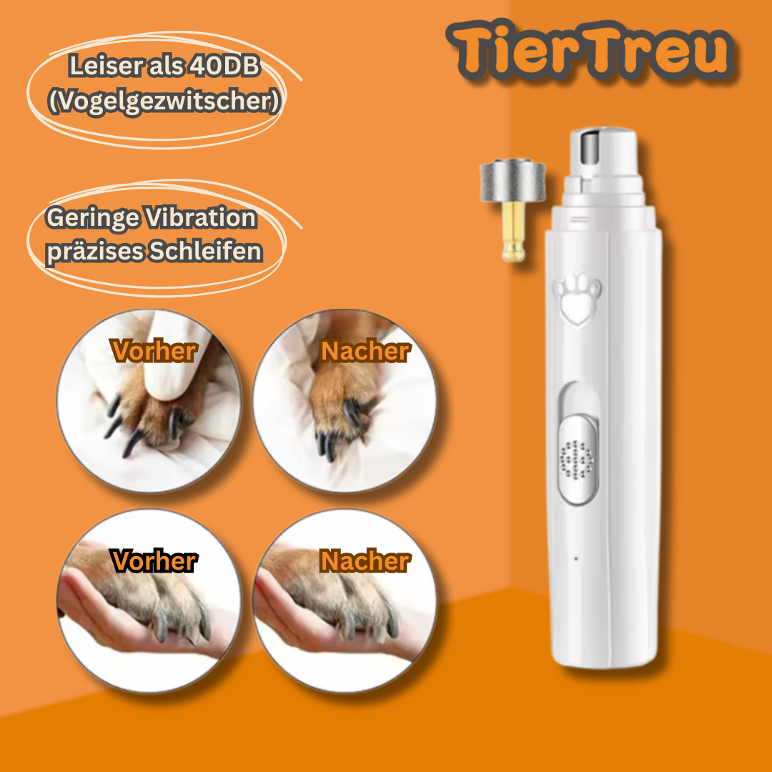TierTreu - Elektrischer Krallenschleifer