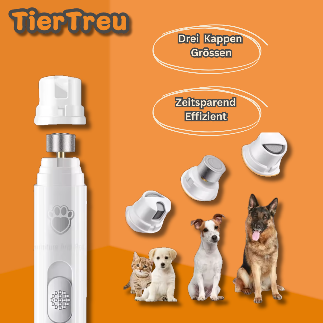 TierTreu - Elektrischer Krallenschleifer